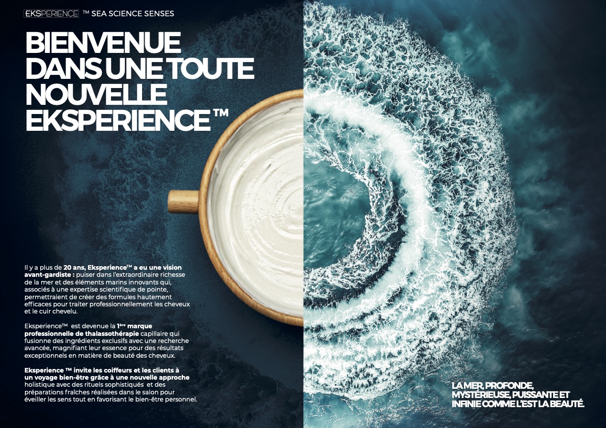 Eksperience gamme vegan revlon shampoings soins naturels algues mer syem montpellier