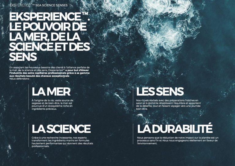 Eksperience gamme vegan revlon shampoings soins naturels algues mer syem montpellier