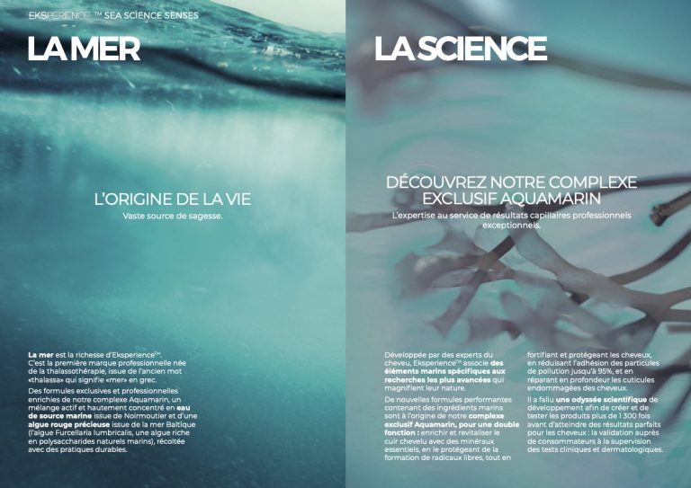 Eksperience gamme vegan revlon shampoings soins naturels algues mer syem montpellier