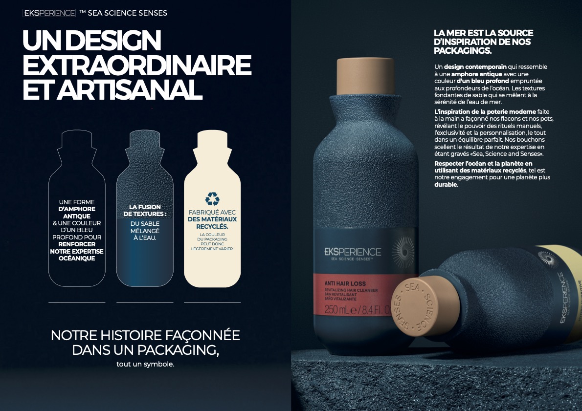 Eksperience gamme vegan revlon shampoings soins naturels algues mer syem montpellier