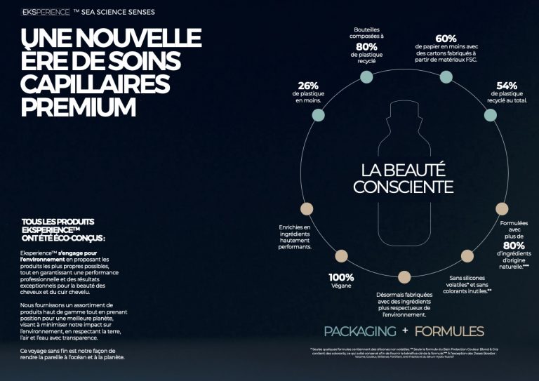 Eksperience gamme vegan revlon shampoings soins naturels algues mer syem montpellier